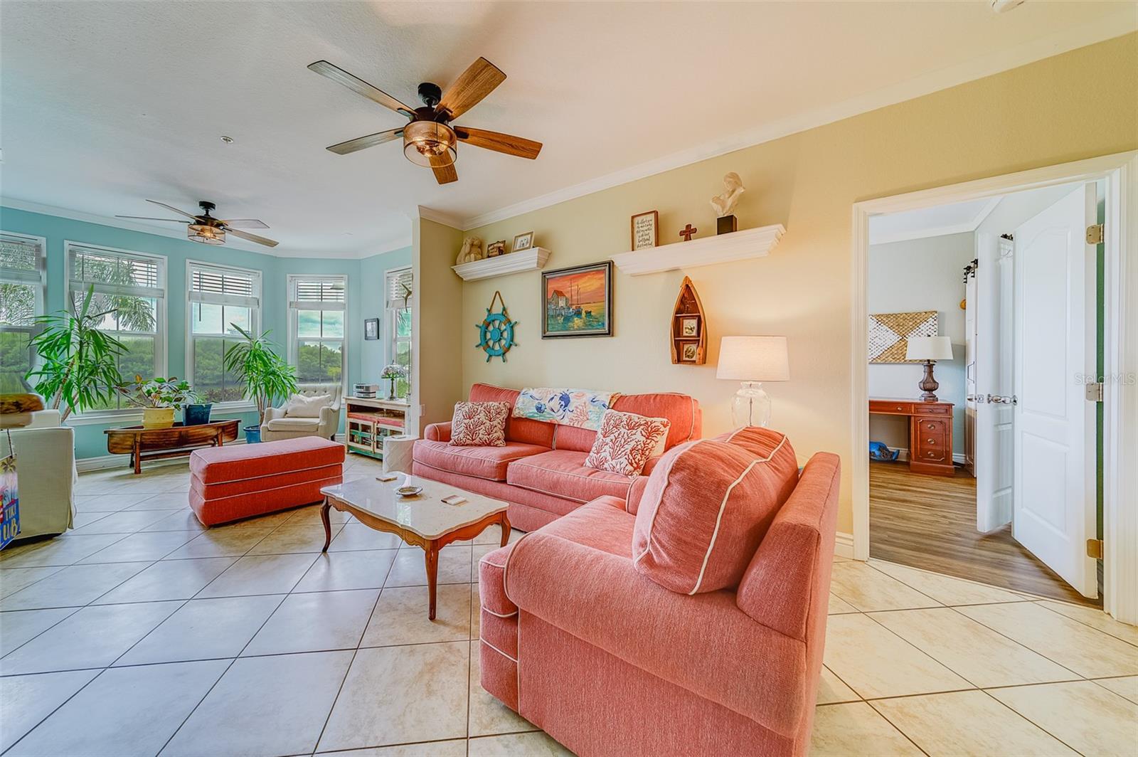 Amazing water views from your very own living room!!