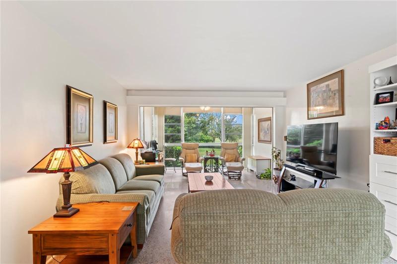 View to living room