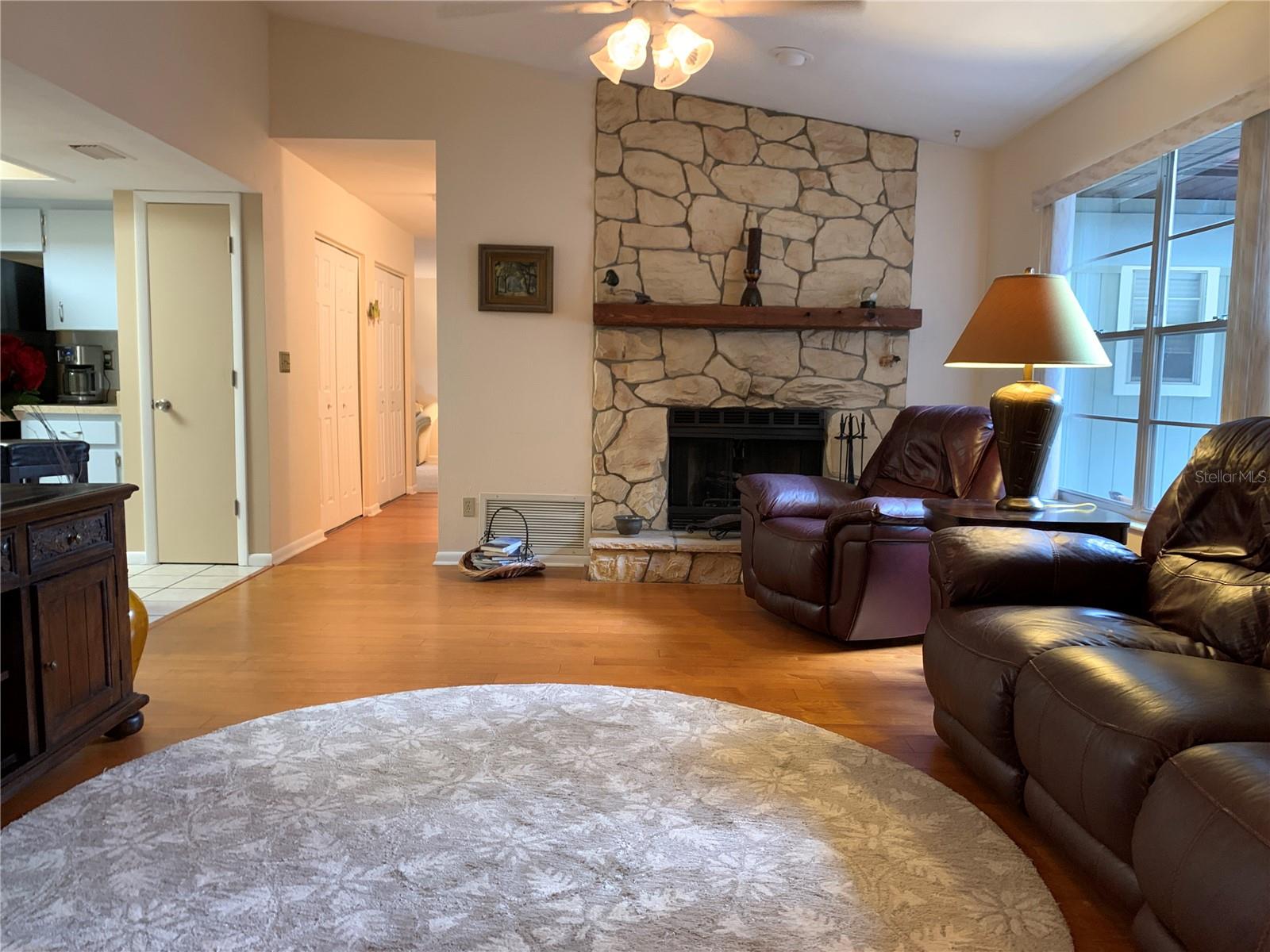 gas fireplace