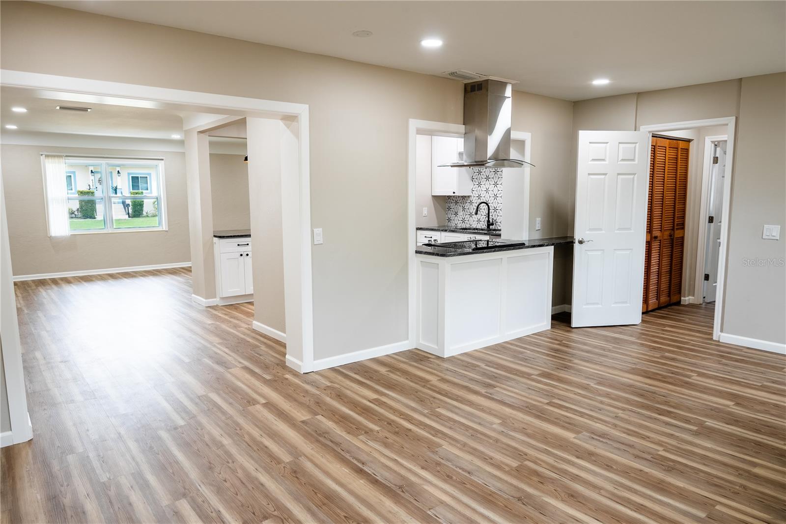 Additional Living Area Behind Kitchen