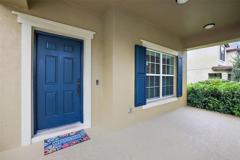 A welcoming covered front porch ~