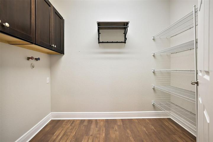 Large walk-in pantry and laundry room ~