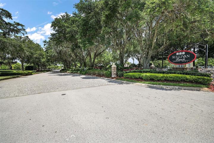 Gated entrance to one of Mount Dora's favorite neighborhoods!