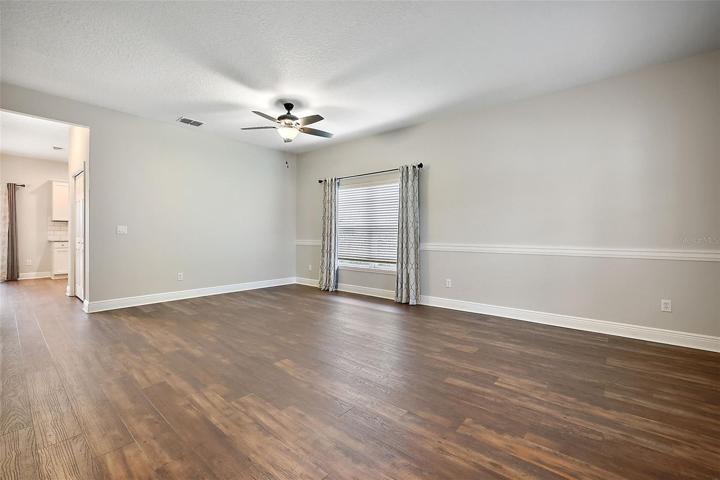 Living/Dining area offers 14'-7" x 21'-2" of space to be flexible with ~