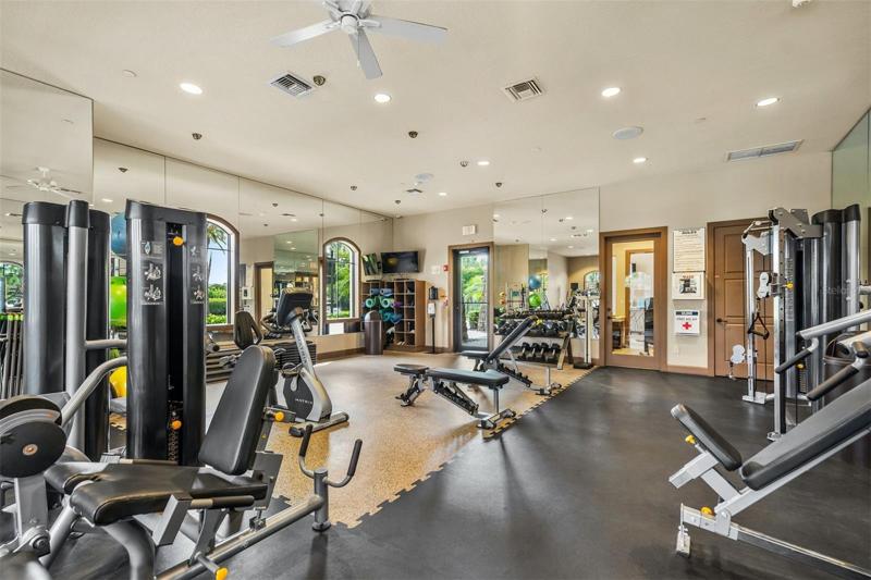 Fitness area