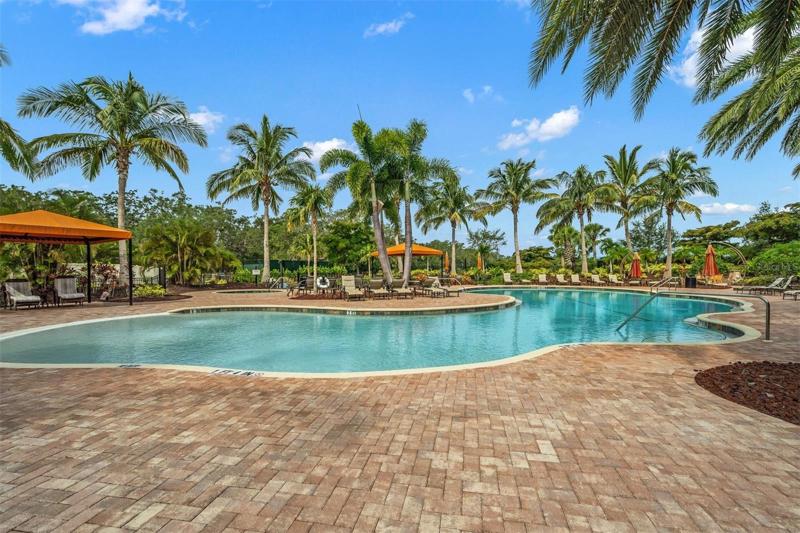 Community pool area
