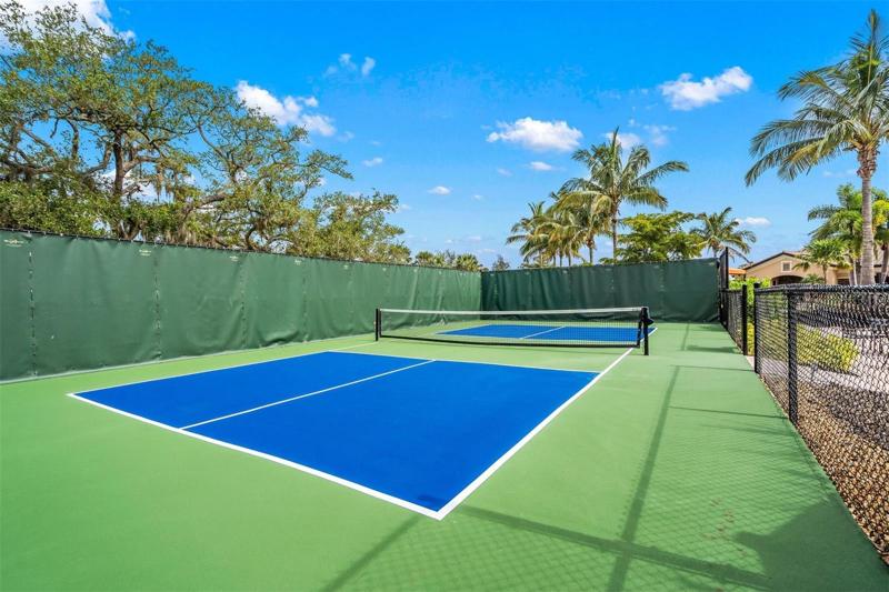 Pickleball court