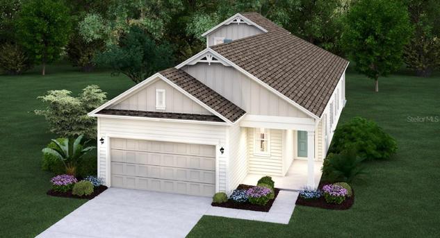 Artist Rendering; illustration only; colors, features, and garage orientation may differ.