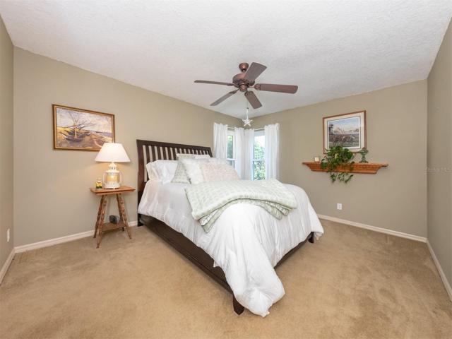 Bedroom 2 is on the other side of the house and has a large walk in closet