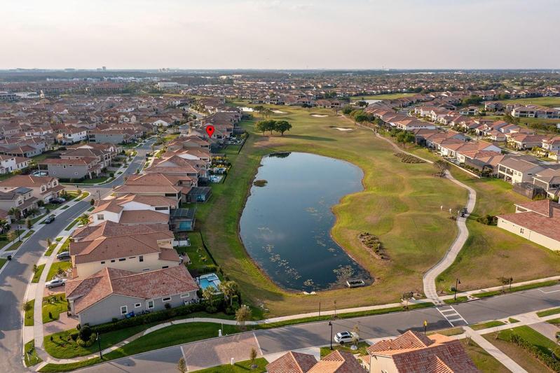 Aerial Golf Course