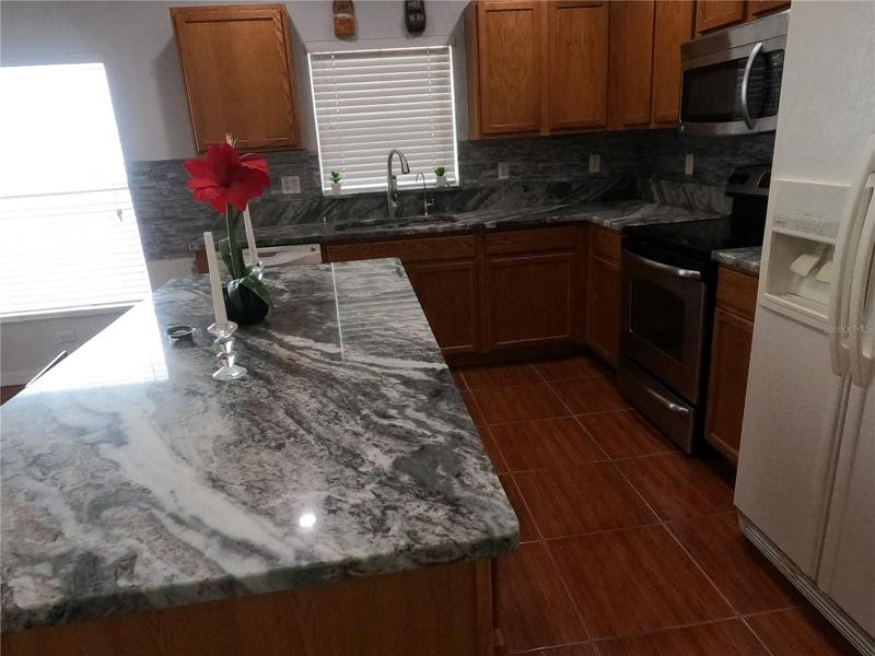 Island in Kitchen