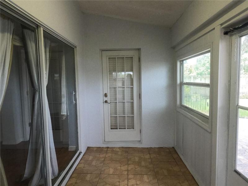 Enclosed Patio