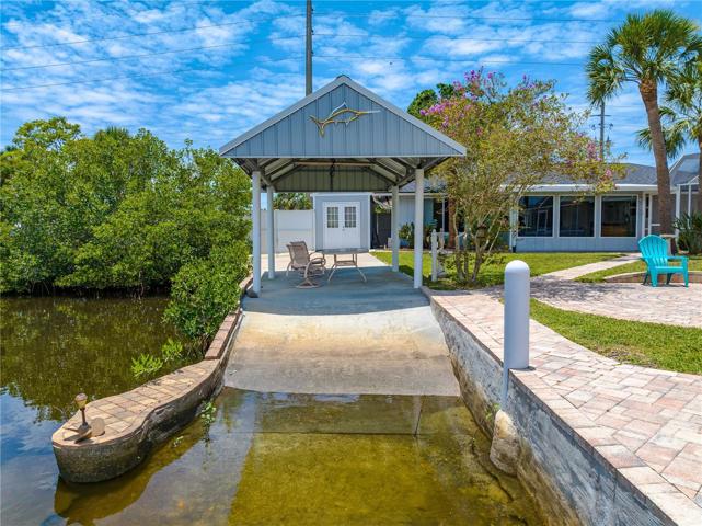 Covered Boat Ramp