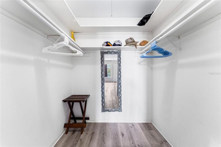 Master Walk-in closet