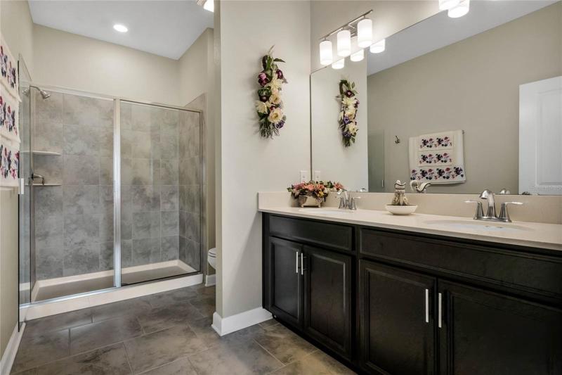 Master Bath offers a Walk in Shower