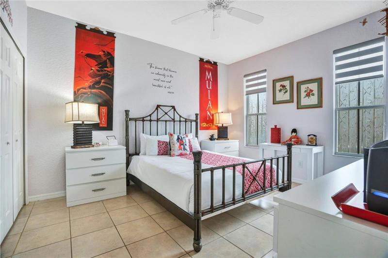 Downstairs Master Bedroom with Private Entrance from Exterior