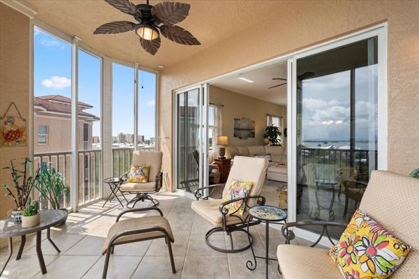 Large lanai off of great room and Primary bedroom.
