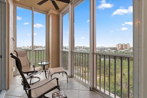 Smaller lanai off of 2nd & 3rd bedrooms