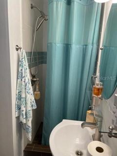 Bathroom prior to Hurricane