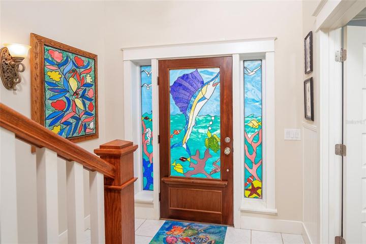 Stunning Stained Glass Front Door