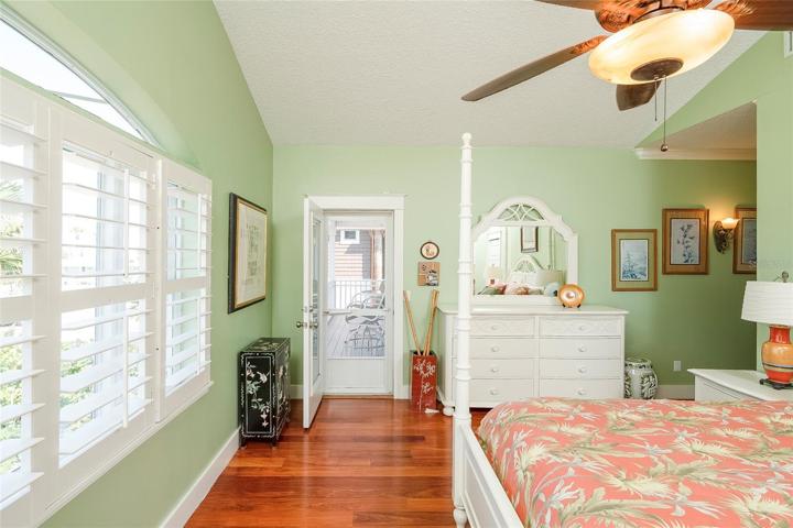 Primary Bedroom with Porch Access