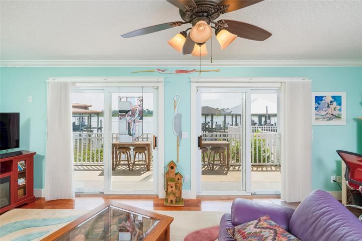 Wall of Windows in Large Bedroom