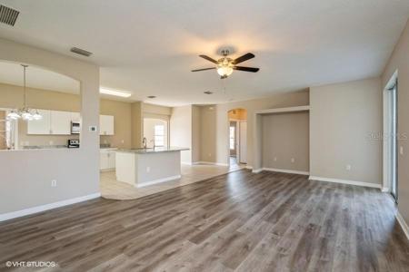 OPEN FLOOR PLAN KITCHEN AND FAMILY ROOM