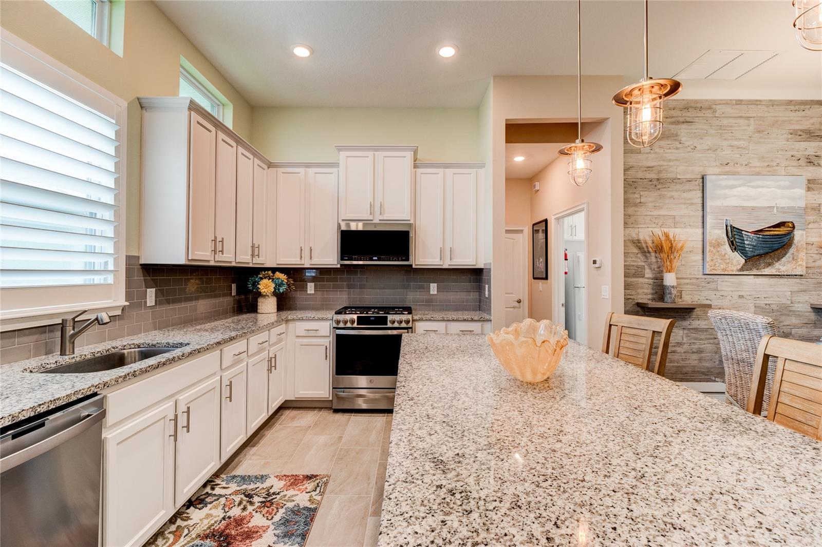 Upgraded Appliances with Gas stove