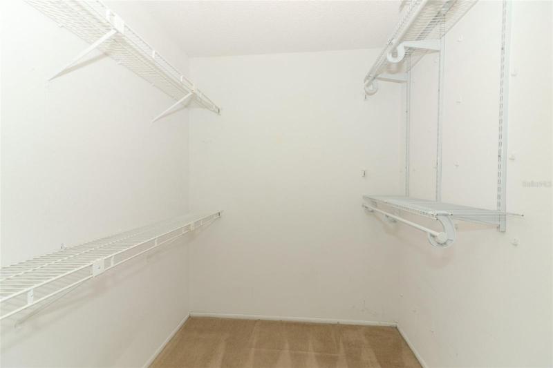 Master Walk-in closet