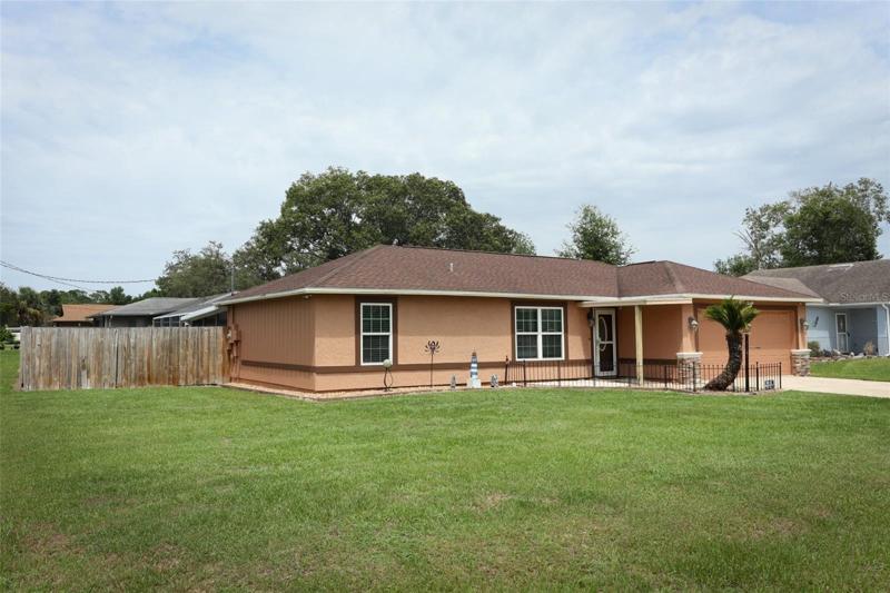 Large corner lot