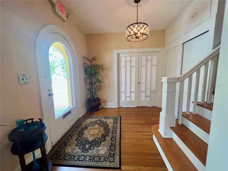 foyer/entrance way to main building