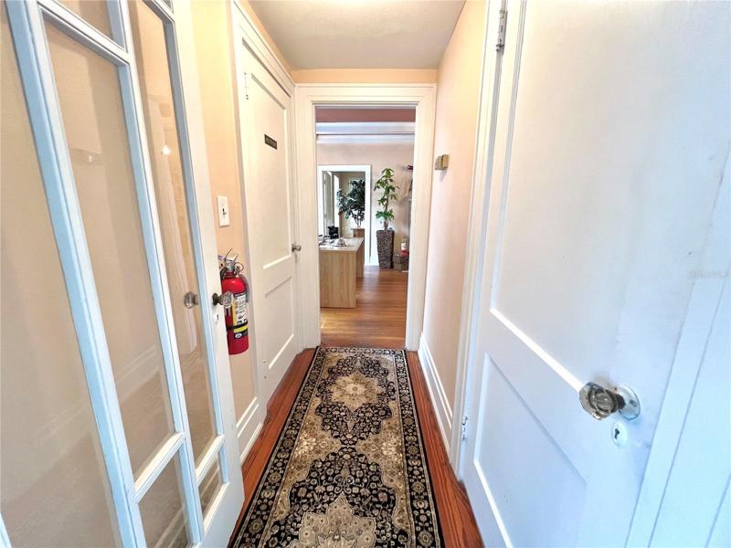 hallway in main building