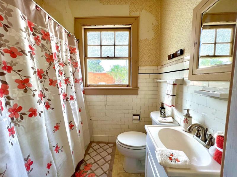 bathroom upstairs in main building