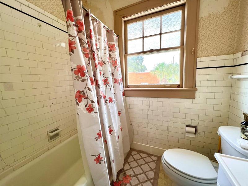 bathroom upstairs in main building
