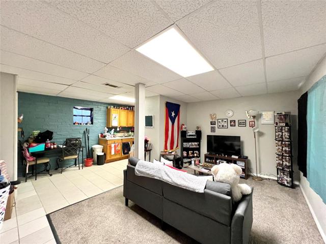 Duplex- unit B living room