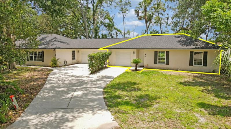 Secluded Half-Duplex ONE-Bedroom, ONE-Bath with a ONE-Car Garage and Extra Parking FOR RENT on a Quiet Cul-De-Sac! HOLY COW!