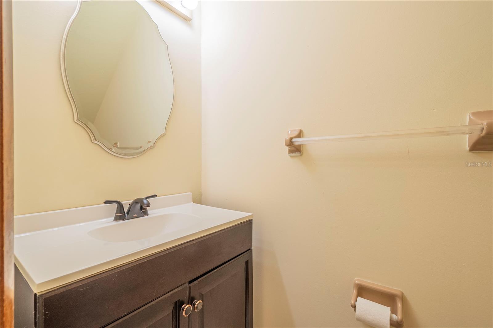 Half bath main floor