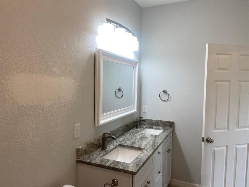 Master Bath with double vanity