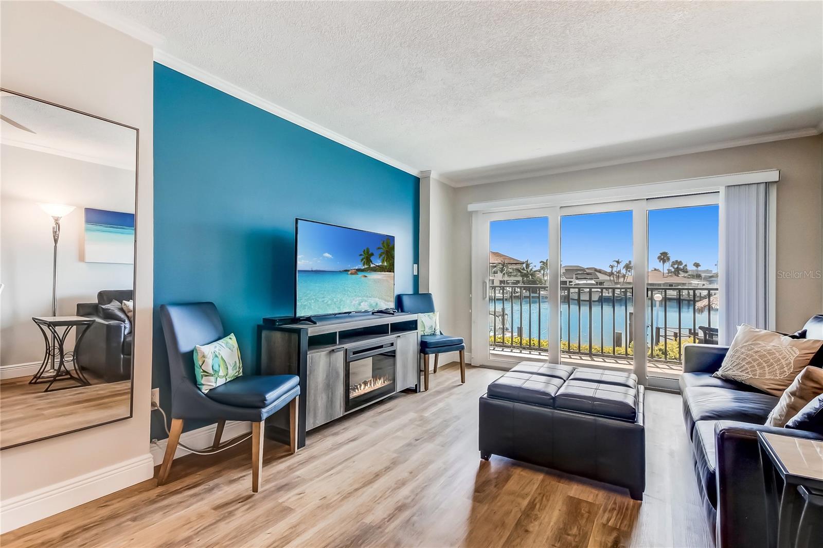 Living room with a view.