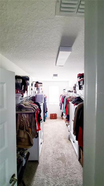 Primary walk-in closet