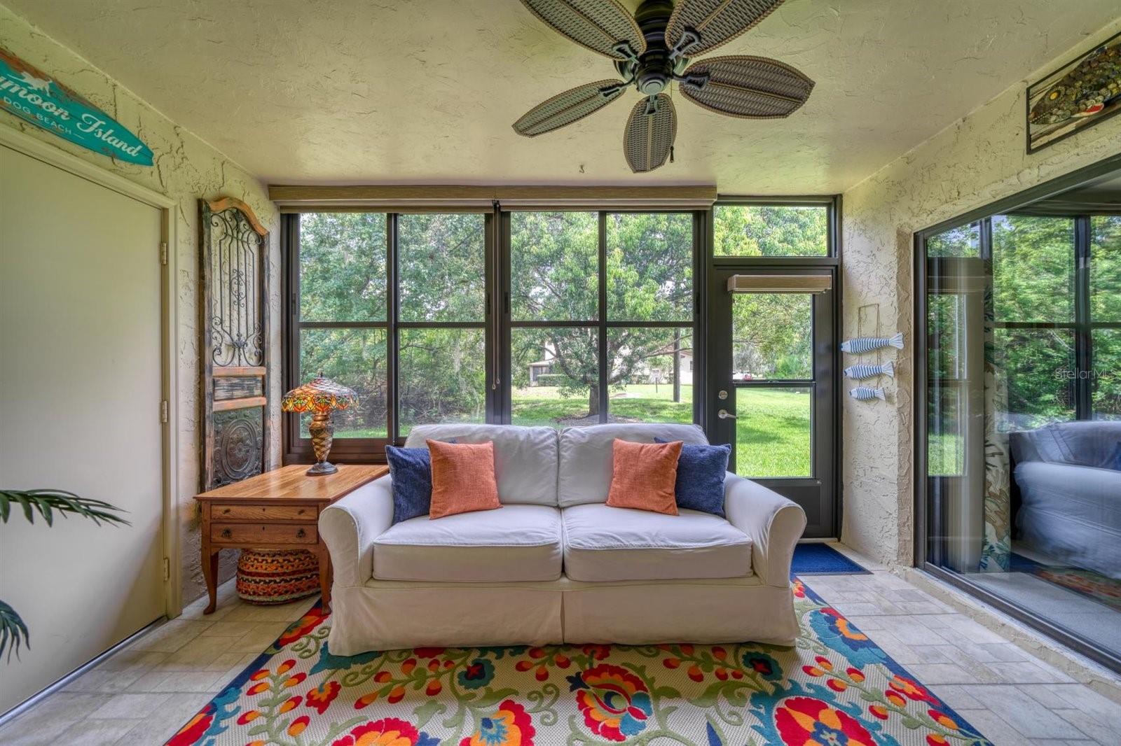 Enclosed Sunroom