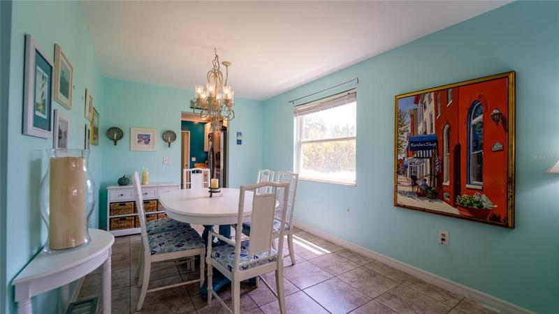 dining room/area off kitchen