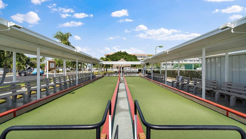 Bocce court