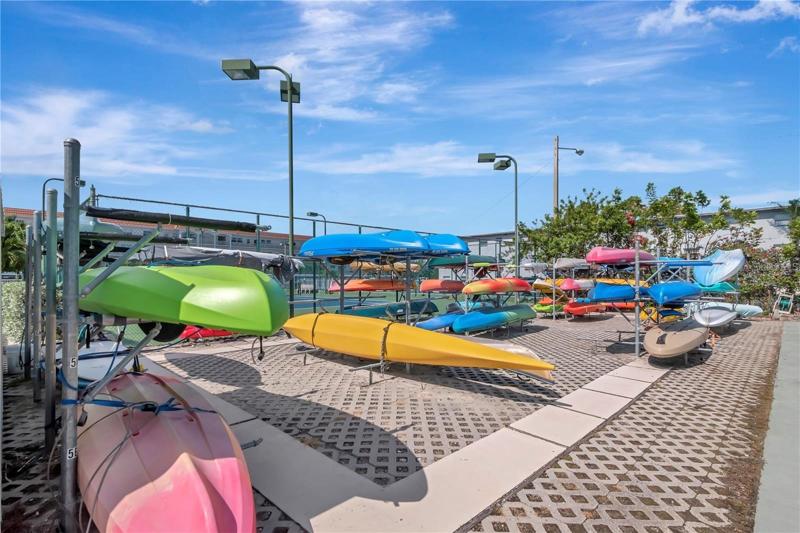 Kayak storage, currently wait list