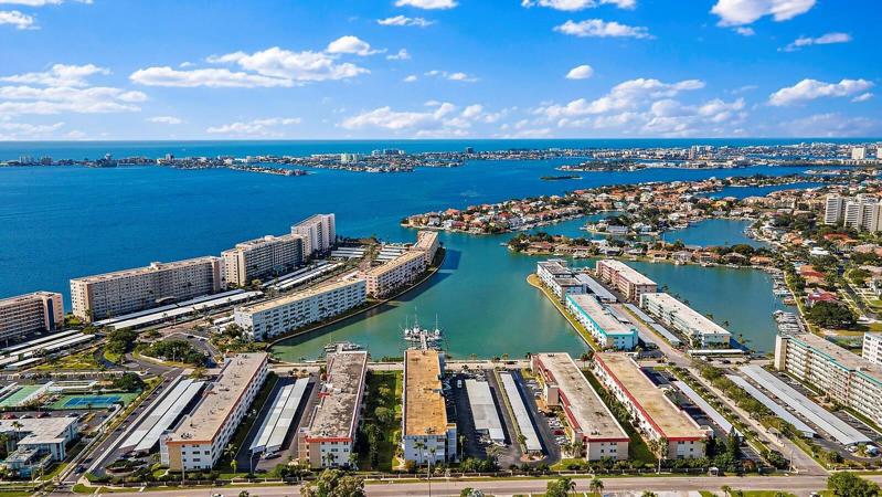 Aerial View of Town Shores Community