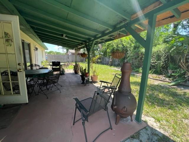 Back Patio
