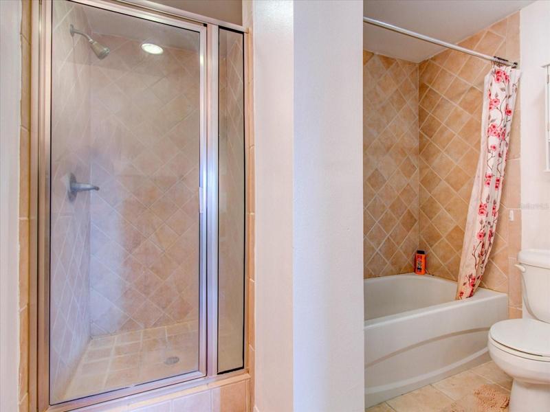 Master Bath Separate Shower and Tub