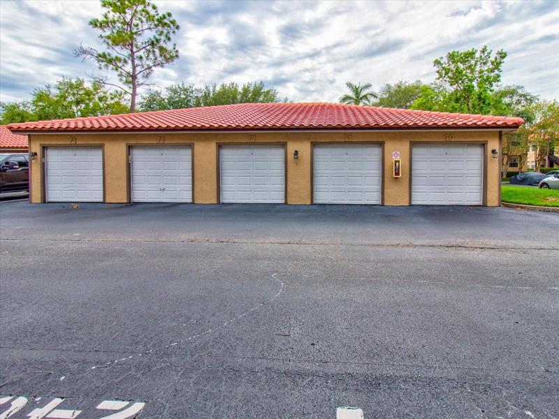 Included One Car Garage #70