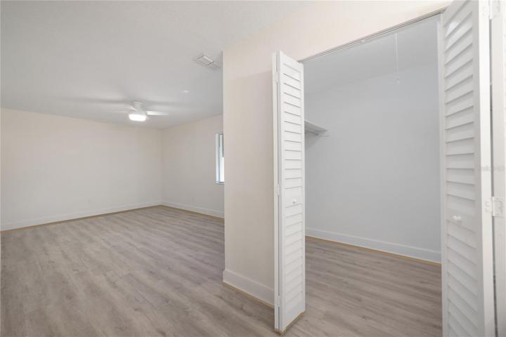 Walk in closet in Primary bedroom