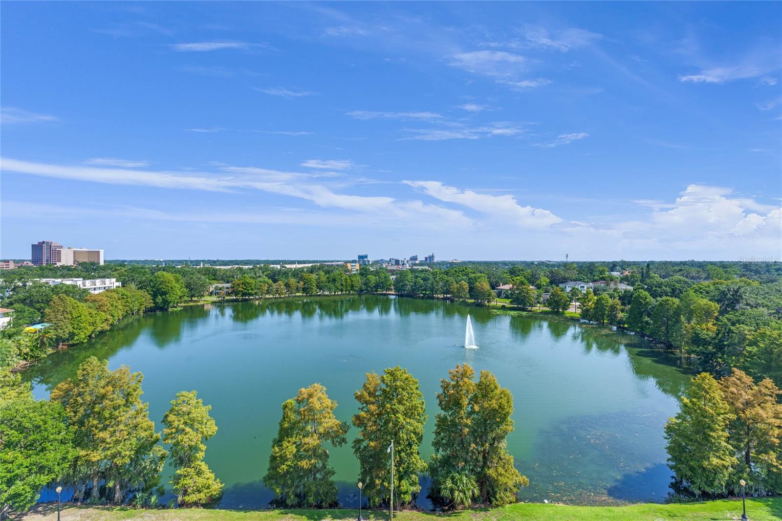 View of Lake From Balcony